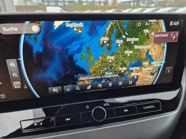 Nissan Juke 1.0 DIG-T 114PS N-Design Automatik Teil-Leder Klimaautomatik Sitzheizung Lenkradheizung PDC v+h R&uuml;ckf.Kamera Navi 19"LM Bluetooth Touchscreen Apple CarPlay Android Auto 