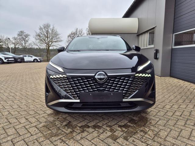 Nissan Qashqai 1.3 DIG-T MHEV 158 PS X-Tronic Tekna Voll-Leder Klimaautomatik PanoGlasdach Sitzheizung Lenkradheizung Navi Head-Up Display elektr. Heckklappe ACC PDC v+h 360&deg;Kamera DAB Bluetooth Touchscreen Apple CarPlay Android Auto 19"LM 