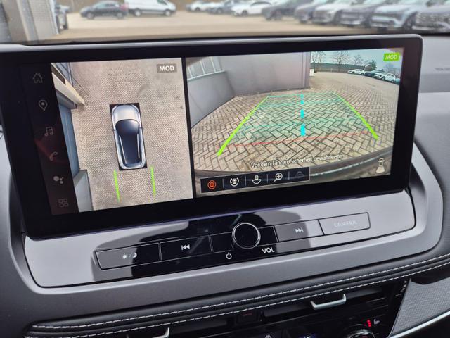 Nissan Qashqai 1.3 DIG-T MHEV 158 PS X-Tronic Tekna Voll-Leder Klimaautomatik PanoGlasdach Sitzheizung Lenkradheizung Navi Head-Up Display elektr. Heckklappe ACC PDC v+h 360&deg;Kamera DAB Bluetooth Touchscreen Apple CarPlay Android Auto 19"LM 