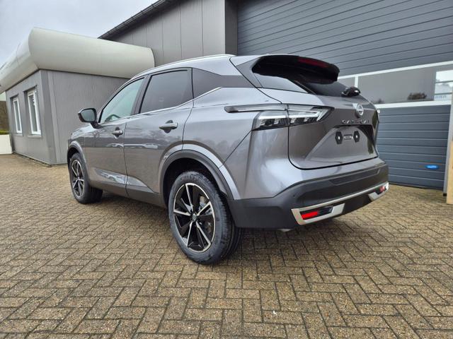 Nissan Qashqai 1.3 DIG-T MHEV 158 PS X-Tronic Tekna Voll-Leder Klimaautomatik PanoGlasdach Sitzheizung Lenkradheizung Navi Head-Up Display elektr. Heckklappe ACC PDC v+h 360&deg;Kamera DAB Bluetooth Touchscreen Apple CarPlay Android Auto 19"LM 