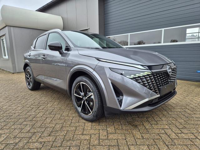 Nissan Qashqai 1.3 DIG-T MHEV 158 PS X-Tronic Tekna Voll-Leder Klimaautomatik PanoGlasdach Sitzheizung Lenkradheizung Navi Head-Up Display elektr. Heckklappe ACC PDC v+h 360&deg;Kamera DAB Bluetooth Touchscreen Apple CarPlay Android Auto 19"LM 