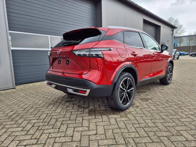 Nissan Qashqai 1.3 DIG-T MHEV 158 PS X-Tronic Tekna Voll-Leder Klimaautomatik PanoGlasdach Sitzheizung Lenkradheizung Navi Head-Up Display elektr. Heckklappe ACC PDC v+h 360&deg;Kamera DAB Bluetooth Touchscreen Apple CarPlay Android Auto 19"LM 