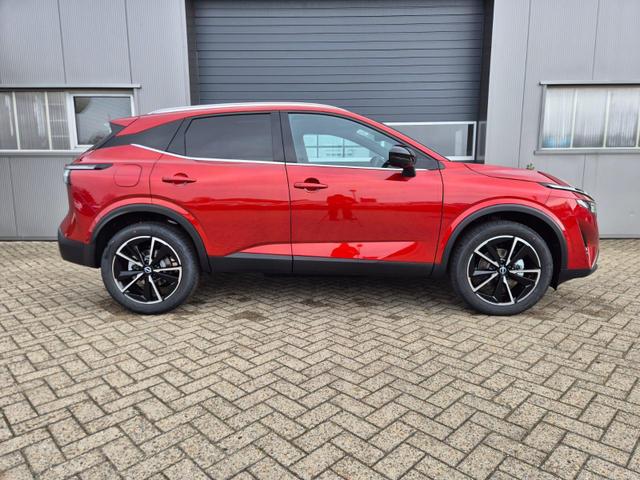 Nissan Qashqai 1.3 DIG-T MHEV 158 PS X-Tronic Tekna Voll-Leder Klimaautomatik PanoGlasdach Sitzheizung Lenkradheizung Navi Head-Up Display elektr. Heckklappe ACC PDC v+h 360&deg;Kamera DAB Bluetooth Touchscreen Apple CarPlay Android Auto 19"LM 