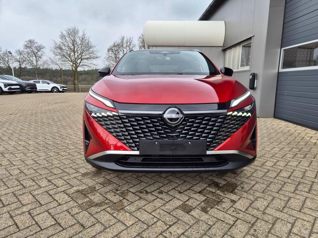 Nissan Qashqai 1.3 DIG-T MHEV 158 PS X-Tronic Tekna Voll-Leder Klimaautomatik PanoGlasdach Sitzheizung Lenkradheizung Navi Head-Up Display elektr. Heckklappe ACC PDC v+h 360&deg;Kamera DAB Bluetooth Touchscreen Apple CarPlay Android Auto 19"LM 