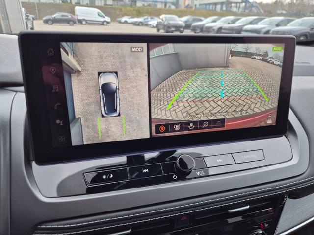 Nissan Qashqai 1.3 DIG-T MHEV 158 PS X-Tronic Tekna Voll-Leder Klimaautomatik PanoGlasdach Sitzheizung Lenkradheizung Navi Head-Up Display elektr. Heckklappe ACC PDC v+h 360&deg;Kamera DAB Bluetooth Touchscreen Apple CarPlay Android Auto 19"LM 