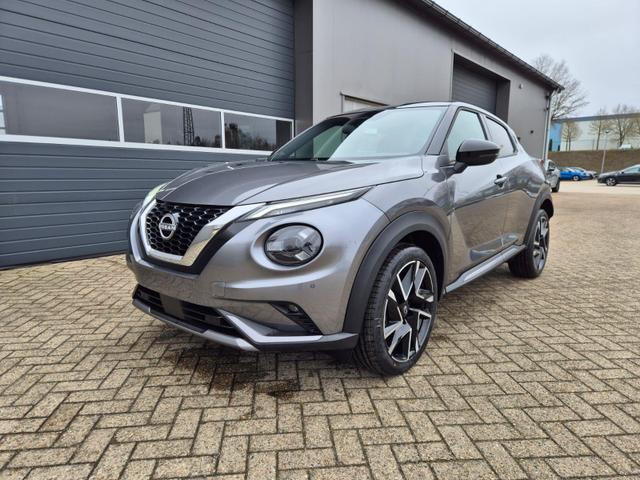 Nissan Juke - 1.0 DIG-T 114PS N-Design Automatik Teil-Leder Klimaautomatik Sitzheizung Lenkradheizung PDC v+h R&uuml;ckf.Kamera Navi 19"LM Bluetooth Touchscreen Apple CarPlay Android Auto