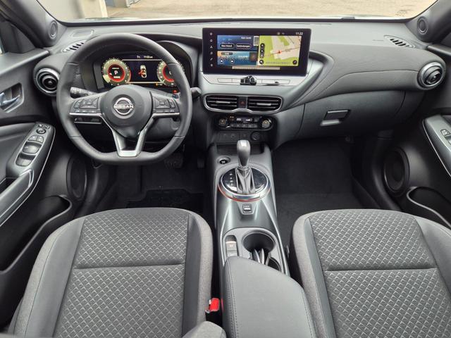 Nissan Juke 1.0 DIG-T 114PS N-Design Automatik Teil-Leder Klimaautomatik Sitzheizung Lenkradheizung PDC v+h R&uuml;ckf.Kamera Navi 19"LM Bluetooth Touchscreen Apple CarPlay Android Auto 