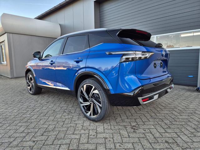Nissan Qashqai 1.3 DIG-T MHEV 158 PS X-Tronic Tekna Premium Paket 20"LM Teil-Leder PanoGlasdach Klimaautomatik Sitzheizung Lenkradheizung Navi Head-Up Display elektr. Heckklappe ACC PDC v+h 360&deg;Kamera DAB Bluetooth Touchscreen Apple CarPlay Android Auto 