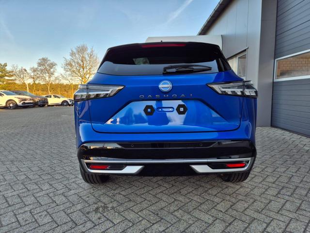 Nissan Qashqai 1.3 DIG-T MHEV 158 PS X-Tronic Tekna Premium Paket 20"LM Teil-Leder PanoGlasdach Klimaautomatik Sitzheizung Lenkradheizung Navi Head-Up Display elektr. Heckklappe ACC PDC v+h 360&deg;Kamera DAB Bluetooth Touchscreen Apple CarPlay Android Auto 
