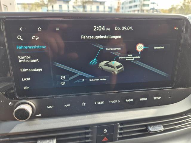 Hyundai i20 1.0 T-GDI 90PS Trend 5-t&uuml;rig Klimaautomatik Sitzheizung Lenkradheizung R&uuml;ckf.Kamera PDC Apple CarPlay Android Auto Tempomat Touchscreen 16"LM 