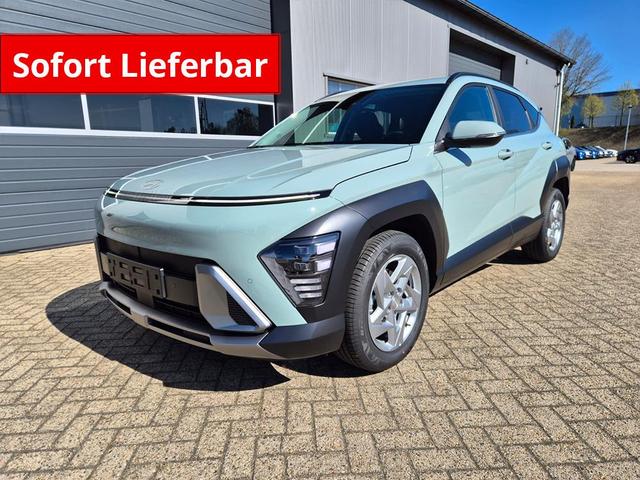 Hyundai KONA - Trend 1.6 T-GDI 150PS Automatik MY2026 Voll-LED-Projektionsscheinw. mit LED-Lichtband Sitzheizung v+h Lenkradheizung ACC Klimaautomatik Navi Touchscreen DAB+ Apple CarPlay + Android Auto PDC R&uuml;ckf.Kamera 2xKeyless 17-LM