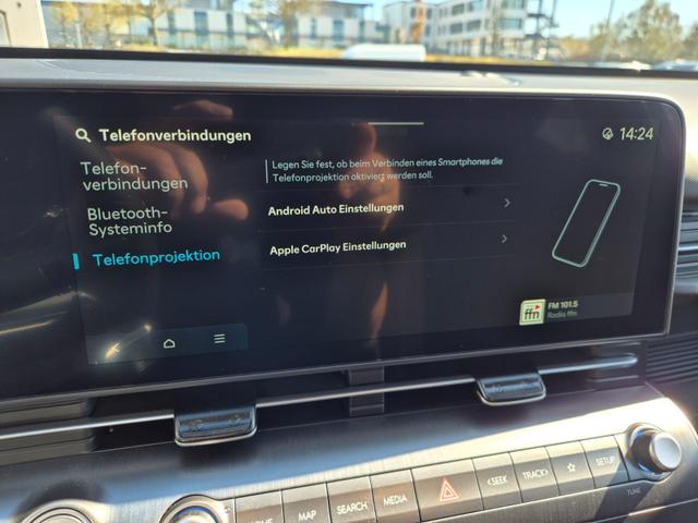 Hyundai KONA Trend 1.6 T-GDI 150PS Automatik MY2026 Voll-LED-Projektionsscheinw. mit LED-Lichtband Sitzheizung v+h Lenkradheizung ACC Klimaautomatik Navi Touchscreen DAB+ Apple CarPlay + Android Auto PDC R&uuml;ckf.Kamera 2xKeyless 17-LM 