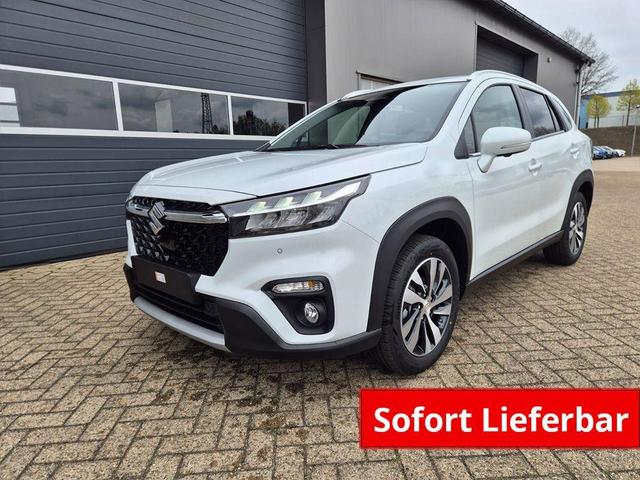 Suzuki S-Cross - Comfort+ 110PS Automatik MHEV 1.4 Boosterjet Teilleder Navi Klimaautomatik Sitzheizung ACC PDC v+h 4x Kamera Suzuki-Radio Apple CarPlay Android Auto Touchscreen 2xKeyless 17-LM