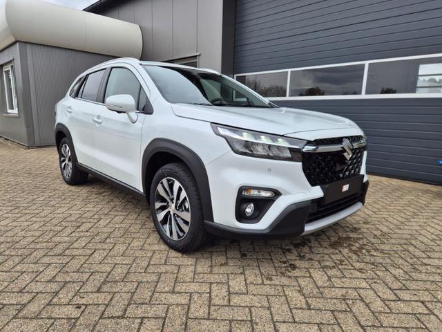 Suzuki S-Cross Comfort+ 110PS Automatik MHEV 1.4 Boosterjet Teilleder Navi Klimaautomatik Sitzheizung ACC PDC v+h 4x Kamera Suzuki-Radio Apple CarPlay Android Auto Touchscreen 2xKeyless 17-LM 