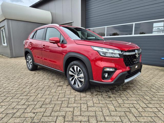 Suzuki S-Cross Comfort+ 110PS Automatik MHEV 1.4 Boosterjet Teilleder Navi Klimaautomatik Sitzheizung ACC PDC v+h 4x Kamera Suzuki-Radio Apple CarPlay Android Auto Touchscreen 2xKeyless 17-LM 