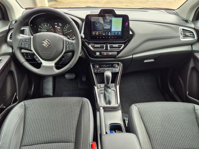 Suzuki S-Cross Comfort+ 110PS Automatik MHEV 1.4 Boosterjet Teilleder Navi Klimaautomatik Sitzheizung ACC PDC v+h 4x Kamera Suzuki-Radio Apple CarPlay Android Auto Touchscreen 2xKeyless 17-LM 