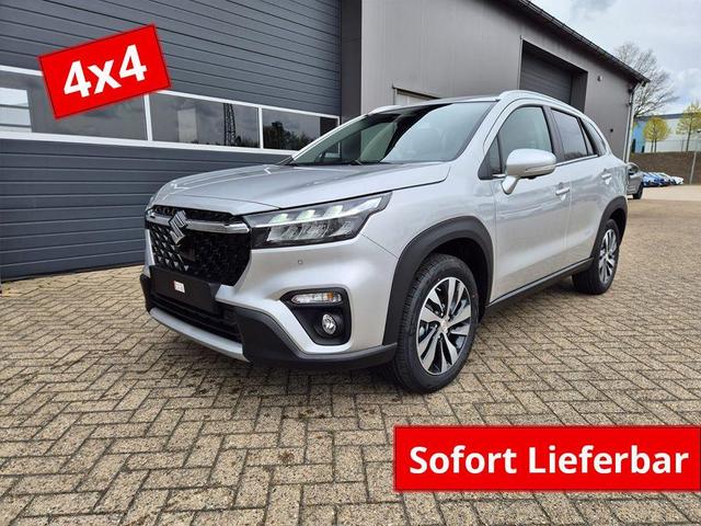Suzuki S-Cross - Comfort+ 110PS MHEV 4x4 ALLGRIP 1.4 Boosterjet Teilleder Navi Klimaautomatik Sitzheizung ACC PDC v+h 4x Kamera Suzuki-Radio Apple CarPlay Android Auto Touchscreen 2xKeyless 17-LM