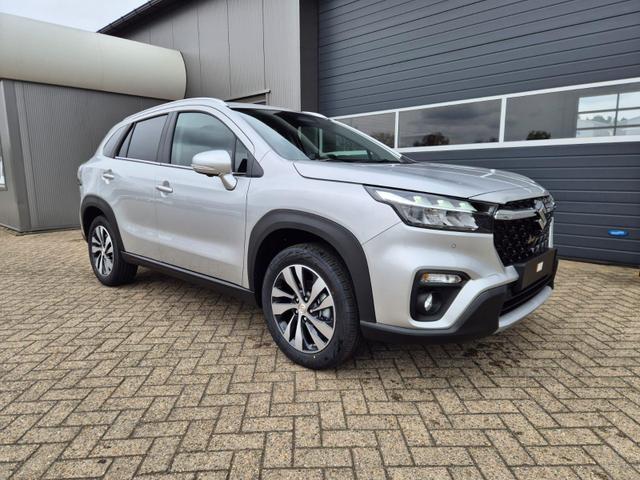 Suzuki S-Cross Comfort+ 110PS MHEV 4x4 ALLGRIP 1.4 Boosterjet Teilleder Navi Klimaautomatik Sitzheizung ACC PDC v+h 4x Kamera Suzuki-Radio Apple CarPlay Android Auto Touchscreen 2xKeyless 17-LM 