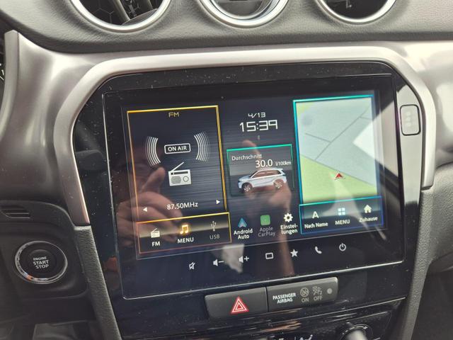 Suzuki Vitara Comfort 110PS Automatik MHEV 4x4 ALLGRIP 1.4 Boosterjet Allrad Navi Klimaautomatik Sitzheizung ACC PDC R&uuml;ckf.Kamera Suzuki-Radio Apple CarPlay Android Auto Touchscreen 2xKeyless 17-LM 