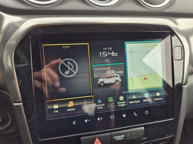 Suzuki Vitara Comfort+ 110PS MHEV 4x4 ALLGRIP 1.4 Boosterjet Allrad Teilleder mit Alcantara Navi Klimaautomatik Sitzheizung ACC PDC v+h R&uuml;ckf.Kamera Suzuki-Radio Apple CarPlay Android Auto Touchscreen 2xKeyless 17-LM 