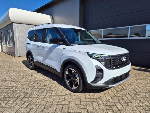 Ford Tourneo Courier 1.0 EcoBoost 125PS Active Teil-Leder Sitzheizung Lenkradheizung Klimaautomatik PDC v+h R&uuml;ckf.-Kamera ACC TWA Frontscheibe beheizb. Ford-Navi SYNC4 Apple CarPlay + Android Auto 