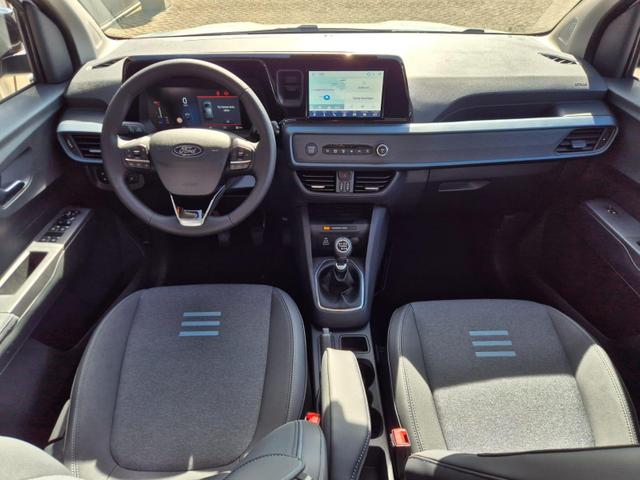Ford Tourneo Courier 1.0 EcoBoost 125PS Active Teil-Leder Sitzheizung Lenkradheizung Klimaautomatik PDC v+h R&uuml;ckf.-Kamera ACC TWA Frontscheibe beheizb. Ford-Navi SYNC4 Apple CarPlay + Android Auto 