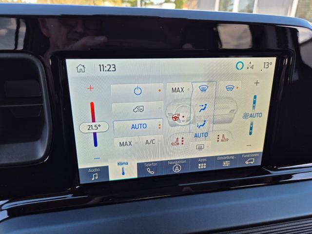 Ford Tourneo Courier 1.0 EcoBoost 125PS Active Teil-Leder Sitzheizung Lenkradheizung Klimaautomatik PDC v+h R&uuml;ckf.-Kamera ACC TWA Frontscheibe beheizb. Ford-Navi SYNC4 Apple CarPlay + Android Auto 