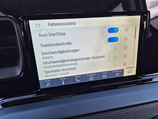 Ford Tourneo Courier 1.0 EcoBoost 125PS Active Teil-Leder Sitzheizung Lenkradheizung Klimaautomatik PDC v+h R&uuml;ckf.-Kamera ACC TWA Frontscheibe beheizb. Ford-Navi SYNC4 Apple CarPlay + Android Auto 