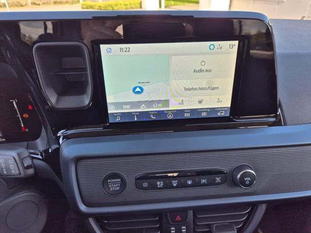 Ford Tourneo Courier 1.0 EcoBoost 125PS Active Teil-Leder Sitzheizung Lenkradheizung Klimaautomatik PDC v+h R&uuml;ckf.-Kamera ACC TWA Frontscheibe beheizb. Ford-Navi SYNC4 Apple CarPlay + Android Auto 