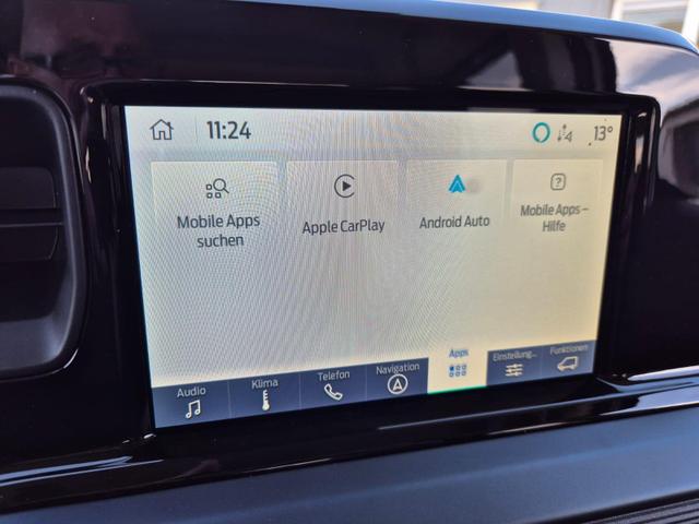 Ford Tourneo Courier 1.0 EcoBoost 125PS Active Teil-Leder Sitzheizung Lenkradheizung Klimaautomatik PDC v+h R&uuml;ckf.-Kamera ACC TWA Frontscheibe beheizb. Ford-Navi SYNC4 Apple CarPlay + Android Auto 