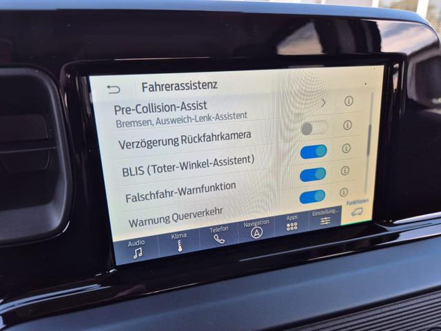 Ford Tourneo Courier 1.0 EcoBoost 125PS Active Teil-Leder Sitzheizung Lenkradheizung Klimaautomatik PDC v+h R&uuml;ckf.-Kamera ACC TWA Frontscheibe beheizb. Ford-Navi SYNC4 Apple CarPlay + Android Auto 