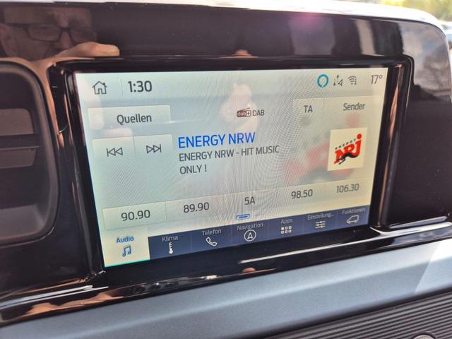 Ford Tourneo Courier 1.0 EcoBoost 125PS Active Teil-Leder Sitzheizung Lenkradheizung Klimaautomatik PDC v+h R&uuml;ckf.-Kamera ACC TWA Frontscheibe beheizb. Ford-Navi SYNC4 Apple CarPlay + Android Auto 