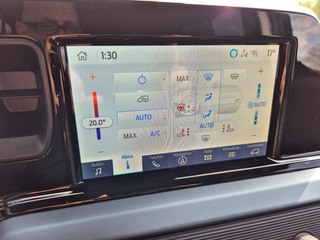 Ford Tourneo Courier 1.0 EcoBoost 125PS Active Teil-Leder Sitzheizung Lenkradheizung Klimaautomatik PDC v+h R&uuml;ckf.-Kamera ACC TWA Frontscheibe beheizb. Ford-Navi SYNC4 Apple CarPlay + Android Auto 