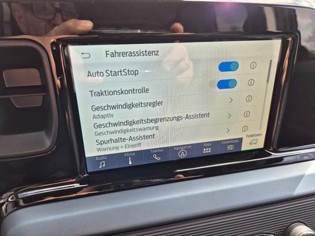 Ford Tourneo Courier 1.0 EcoBoost 125PS Active Teil-Leder Sitzheizung Lenkradheizung Klimaautomatik PDC v+h R&uuml;ckf.-Kamera ACC TWA Frontscheibe beheizb. Ford-Navi SYNC4 Apple CarPlay + Android Auto 