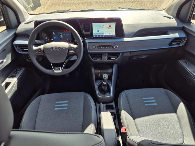 Ford Tourneo Courier 1.0 EcoBoost 125PS Active Teil-Leder Sitzheizung Lenkradheizung Klimaautomatik PDC v+h R&uuml;ckf.-Kamera ACC TWA Frontscheibe beheizb. Ford-Navi SYNC4 Apple CarPlay + Android Auto 
