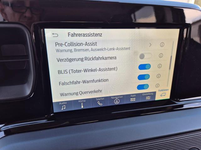 Ford Tourneo Courier 1.0 EcoBoost 125PS Active Teil-Leder Sitzheizung Lenkradheizung Klimaautomatik PDC v+h R&uuml;ckf.-Kamera ACC TWA Frontscheibe beheizb. Ford-Navi SYNC4 Apple CarPlay + Android Auto 