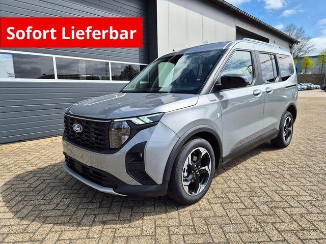 Ford Tourneo Courier - 1.0 EcoBoost 125PS Active Teil-Leder Sitzheizung Lenkradheizung Klimaautomatik PDC v+h R&uuml;ckf.-Kamera ACC TWA Frontscheibe beheizb. Ford-Navi SYNC4 Apple CarPlay + Android Auto