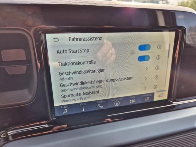 Ford Tourneo Courier 1.0 EcoBoost 125PS Active Teil-Leder Sitzheizung Lenkradheizung Klimaautomatik PDC v+h R&uuml;ckf.-Kamera ACC TWA Frontscheibe beheizb. Ford-Navi SYNC4 Apple CarPlay + Android Auto 