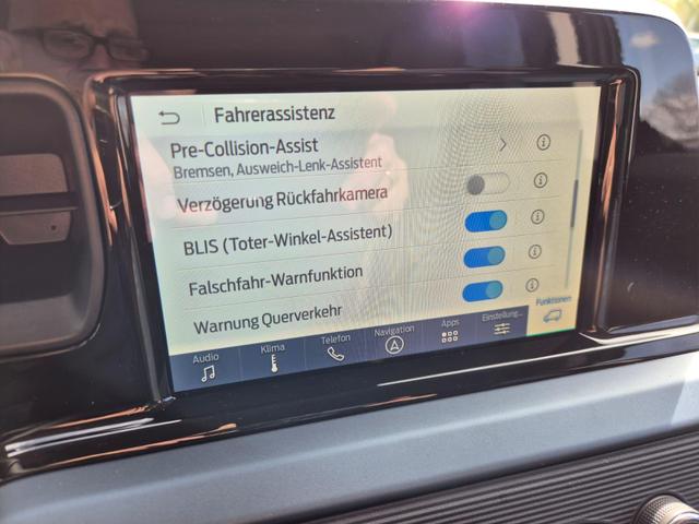 Ford Tourneo Courier 1.0 EcoBoost 125PS Active Teil-Leder Sitzheizung Lenkradheizung Klimaautomatik PDC v+h R&uuml;ckf.-Kamera ACC TWA Frontscheibe beheizb. Ford-Navi SYNC4 Apple CarPlay + Android Auto 