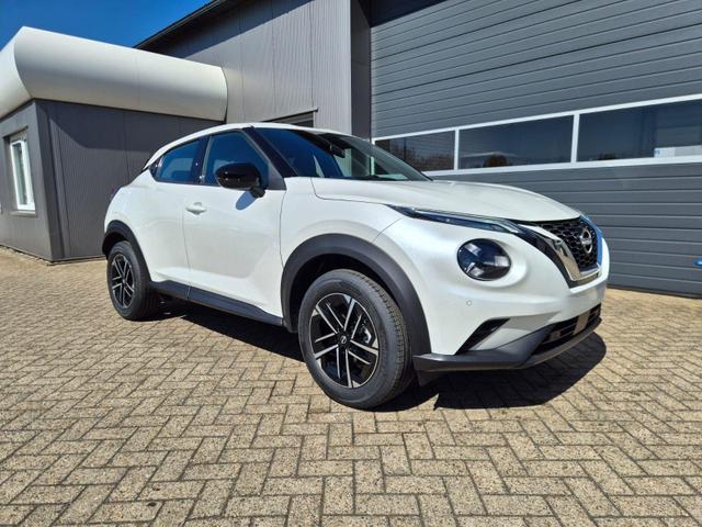 Nissan Juke 1.0 DIG-T 114PS N-Connecta Teil-Leder Klimaautomatik PDC v+h R&uuml;ckf.Kamera Bluetooth Touchscreen Apple CarPlay Android Auto 17"LM 