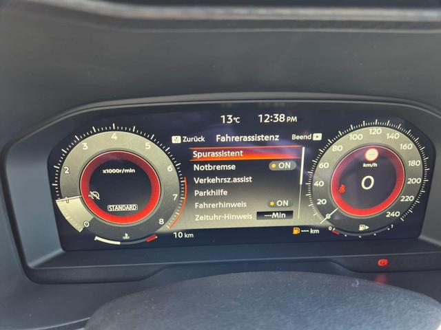 Nissan Juke 1.0 DIG-T 114PS N-Connecta Teil-Leder Klimaautomatik PDC v+h R&uuml;ckf.Kamera Bluetooth Touchscreen Apple CarPlay Android Auto 17"LM 