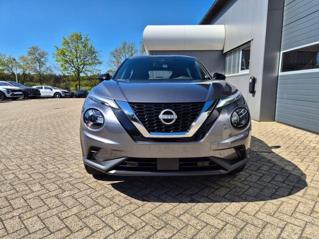 Nissan Juke 1.0 DIG-T 114PS N-Connecta Teil-Leder Klimaautomatik PDC v+h R&uuml;ckf.Kamera Bluetooth Touchscreen Apple CarPlay Android Auto 17"LM 