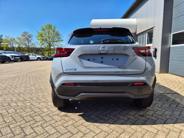 Nissan Juke 1.0 DIG-T 114PS N-Connecta Teil-Leder Klimaautomatik PDC v+h R&uuml;ckf.Kamera Bluetooth Touchscreen Apple CarPlay Android Auto 17"LM 