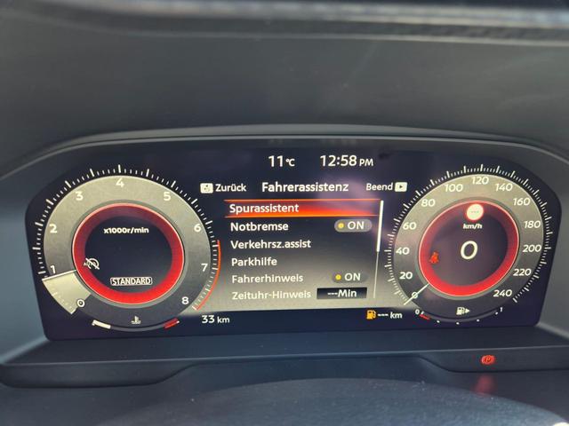 Nissan Juke 1.0 DIG-T 114PS N-Connecta Teil-Leder Klimaautomatik PDC v+h R&uuml;ckf.Kamera Bluetooth Touchscreen Apple CarPlay Android Auto 17"LM 