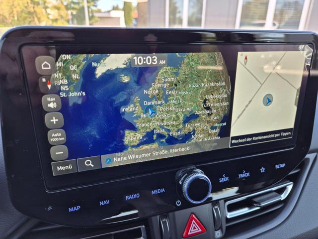 Hyundai i30 Kombi 1.5 T-GDI 150PS Automatik Trend Sitzheizung Lenkradheizung Klimaautomatik PDC v+h R&uuml;ckf.Kamera Navi Apple CarPlay + Android Auto 16"LM 