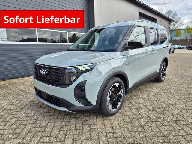 Ford Tourneo Courier - 1.0 EcoBoost 125PS Active Teil-Leder Sitzheizung Lenkradheizung Klimaautomatik PDC v+h R&uuml;ckf.-Kamera ACC TWA Frontscheibe beheizb. Ford-Navi SYNC4 Apple CarPlay + Android Auto
