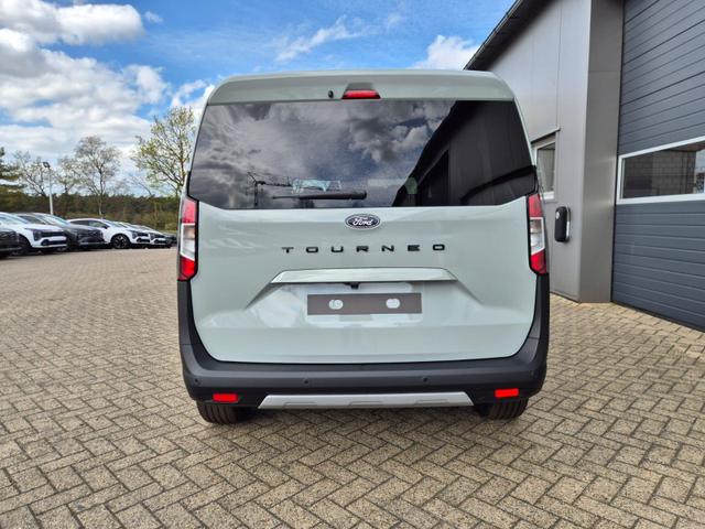Ford Tourneo Courier 1.0 EcoBoost 125PS Active Teil-Leder Sitzheizung Lenkradheizung Klimaautomatik PDC v+h R&uuml;ckf.-Kamera ACC TWA Frontscheibe beheizb. Ford-Navi SYNC4 Apple CarPlay + Android Auto 