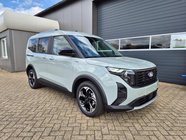 Ford Tourneo Courier 1.0 EcoBoost 125PS Active Teil-Leder Sitzheizung Lenkradheizung Klimaautomatik PDC v+h R&uuml;ckf.-Kamera ACC TWA Frontscheibe beheizb. Ford-Navi SYNC4 Apple CarPlay + Android Auto 