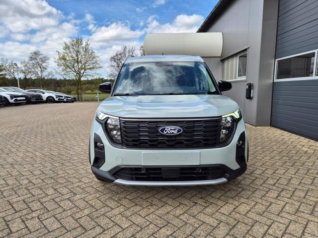 Ford Tourneo Courier 1.0 EcoBoost 125PS Active Teil-Leder Sitzheizung Lenkradheizung Klimaautomatik PDC v+h R&uuml;ckf.-Kamera ACC TWA Frontscheibe beheizb. Ford-Navi SYNC4 Apple CarPlay + Android Auto 