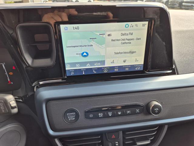 Ford Tourneo Courier 1.0 EcoBoost 125PS Active Teil-Leder Sitzheizung Lenkradheizung Klimaautomatik PDC v+h R&uuml;ckf.-Kamera ACC TWA Frontscheibe beheizb. Ford-Navi SYNC4 Apple CarPlay + Android Auto 